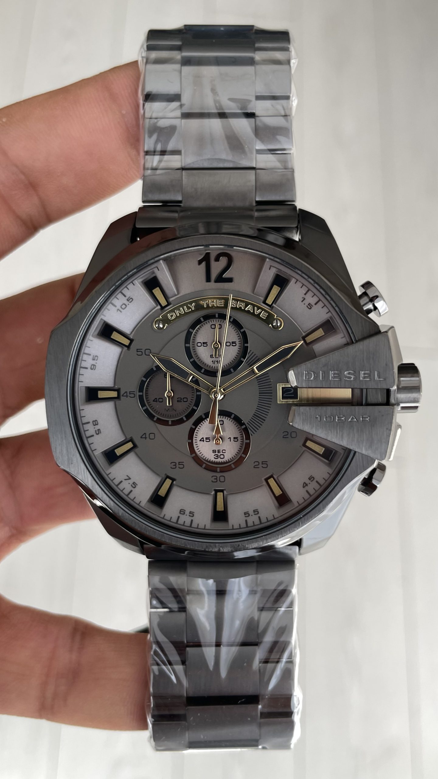 Diesel DZ4466 Mega Chief Grey PVD 51mm Erkek Kol Saati Diesel DZ4466 Mega Chief Grey PVD 51mm Erkek Kol Saati