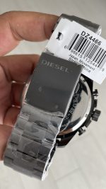 Diesel DZ4466 Mega Chief Grey PVD 51mm Erkek Kol Saati