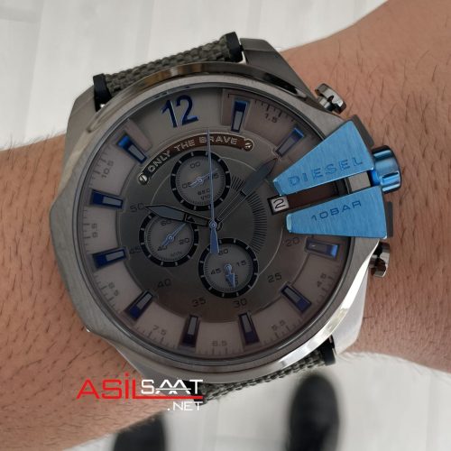 Diesel DZ4500 Mega Chief Yeşil 51mm Erkek Kol Saati