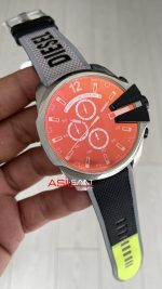 Diesel DZ4523 Mega Chief Silver 51mm Erkek Kol Saati