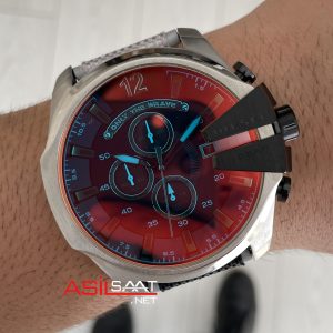 Diesel DZ4523 Mega Chief Silver 51mm Erkek Kol Saati