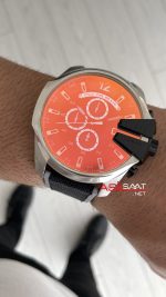 Diesel DZ4523 Mega Chief Silver 51mm Erkek Kol Saati