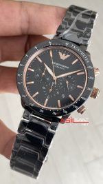 Emporio Armani Ceramic AR70002 Siyah 43mm Erkek Kol Saati