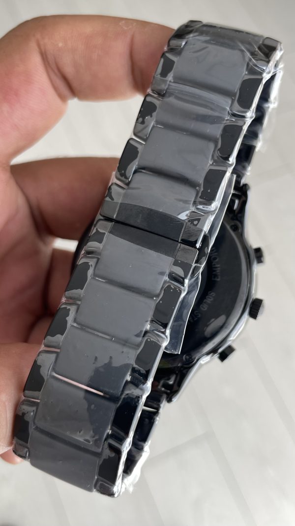 Emporio Armani Ceramica AR1451 Siyah 47mm Replika Saat Emporio Armani Ceramica AR1451 Siyah 47mm Replika Saat