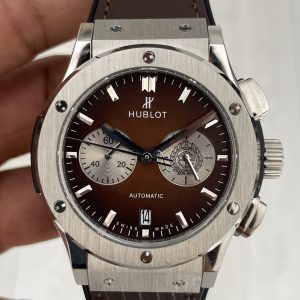 Hublot Classic Fusion Vendome Kahverengi 42mm Silver Replika Saat