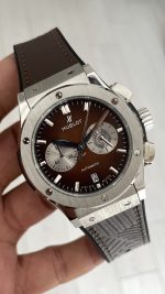 Hublot Classic Fusion Vendome Kahverengi 42mm Silver Replika Saat