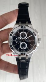 Maurice Lacroix Aikon Chronograph AI1018SS001330 Siyah Kadran Swiss ETA Saat