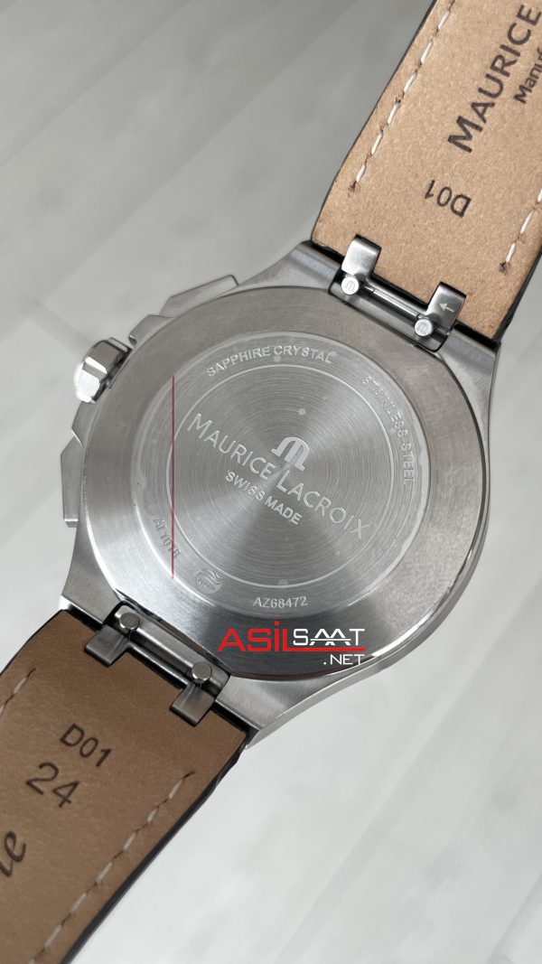 Maurice Lacroix Aikon Chronograph AI1018SS001330 Siyah Kadran Swiss ETA Saat