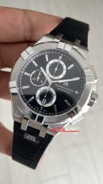 Maurice Lacroix Aikon Chronograph AI1018SS001330 Siyah Kadran Swiss ETA Saat