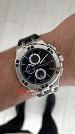 Maurice Lacroix Aikon Chronograph AI1018SS001330 Siyah Kadran Swiss ETA Saat