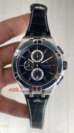 Maurice Lacroix Aikon Chronograph ML-AI1018SS001432 Mavi Kadran Swiss ETA Saat