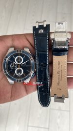 Maurice Lacroix Aikon Chronograph ML-AI1018SS001432 Mavi Kadran Swiss ETA Saat