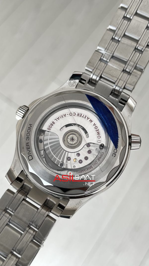 Omega Seamaster Diver 300M Beyaz Kadran 42mm Super Clone Swiss ETA Saat VS Factory Omega Seamaster Diver 300M Beyaz Kadran 42mm Super Clone Swiss ETA Saat VS Factory