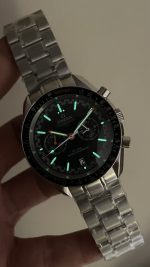 Omega Speedmaster Racing 43mm Siyah Kadran Replika Saat