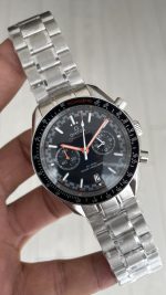Omega Speedmaster Racing 43mm Siyah Kadran Replika Saat
