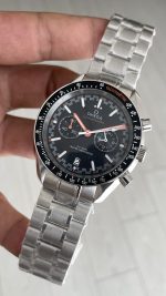 Omega Speedmaster Racing 43mm Siyah Kadran Replika Saat