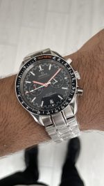 Omega Speedmaster Racing 43mm Siyah Kadran Replika Saat