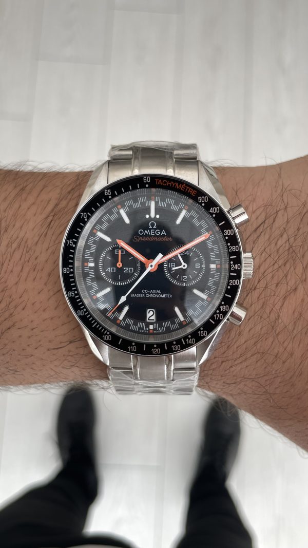 Omega Speedmaster Racing 43mm Siyah Kadran Replika Saat Omega Speedmaster Racing 43mm Siyah Kadran Replika Saat