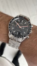 Omega Speedmaster Racing 43mm Siyah Kadran Replika Saat