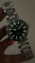 Oris Aquis Date Siyah Kadran 43mm Silver Swiss ETA Saat