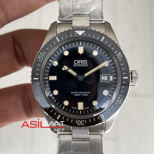 Oris Divers Sixty-Five Siyah Swiss ETA Saat