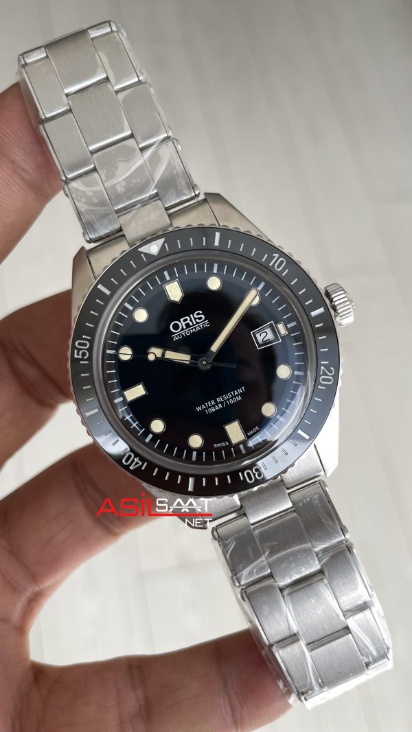 Oris Divers Sixty-Five Siyah Swiss ETA Saat