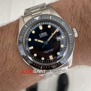 Oris Divers Sixty-Five Siyah Swiss ETA Saat