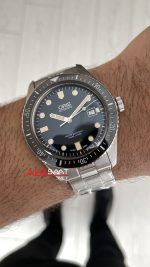 Oris Divers Sixty-Five Siyah Swiss ETA Saat