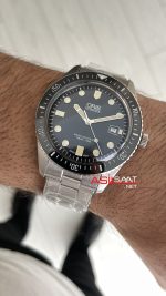 Oris Divers Sixty-Five Siyah Swiss ETA Saat