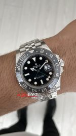 Rolex Bruce Wayne Gmt Master II 126710GRNR Jubilee 40mm Tungsten DD3285 VS Factory V3 Super Clone Swiss ETA Saat