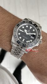 Rolex Bruce Wayne Gmt Master II 126710GRNR Jubilee 40mm Tungsten DD3285 VS Factory V3 Super Clone Swiss ETA Saat