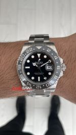 Rolex Bruce Wayne Gmt Master II 126710GRNR Oyster 40mm Tungsten DD3285 VS Factory V3 Super Clone Swiss ETA Saat