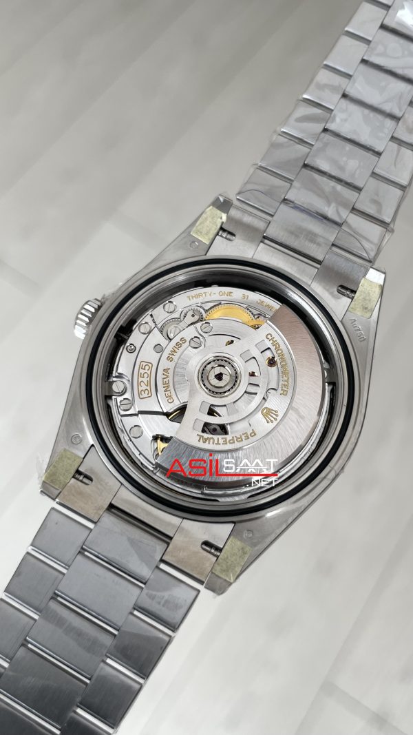 Rolex Day Date Beyaz Kadran 228239 White Roman Dial 40mm President DD3255 Tungsten VS Factory V2 High Weight Super Clone Swiss ETA Saat