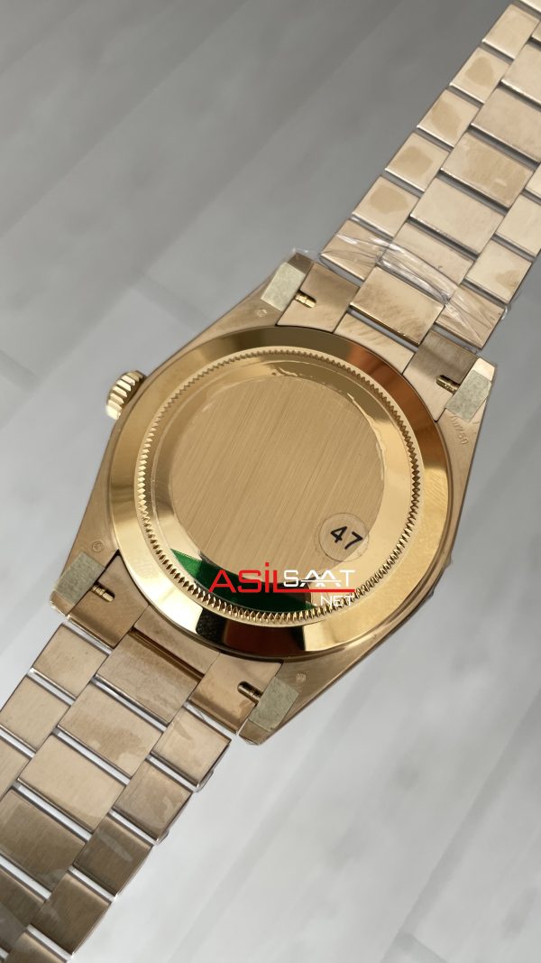 Rolex Day Date Champagne 228238 Romen Dial 40mm President DD3255 Gold Tungsten VS Factory V2 Super Clone Swiss ETA Saat