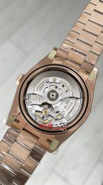 Rolex Day Date Chocolate 228235 Romen Dial 40mm President DD3255 Everose Gold Tungsten VS Factory V2 Super Clone Swiss ETA Saat