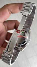 Rolex Day Date Mavi 228239 Blue Roman Dial 40mm President DD3255 Tungsten VS Factory V2 High Weight 183gr Super Clone Swiss ETA Saat