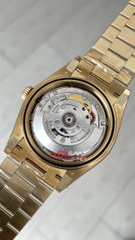 Rolex Day Date Şampanya 228238 Champagne Dial 40mm President Gold DD3255 Tungsten VS Factory V2 Super Clone Swiss ETA Saat