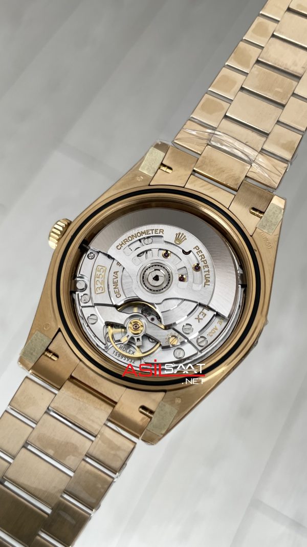 Rolex Day Date Yeşil 228238 Green Dial 40mm President DD3255 Gold Tungsten VS Factory V2 Super Clone Swiss ETA Saat