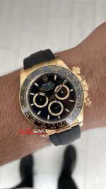 Rolex Daytona Cosmograph 126518LN Black Dial 40mm Rubber Strap DD4131 Tungsten VS Factory V3 High Weight Super Clone Swiss Eta Saat