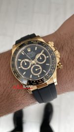 Rolex Daytona Cosmograph 126518LN Black Dial 40mm Rubber Strap DD4131 Tungsten VS Factory V3 High Weight Super Clone Swiss Eta Saat