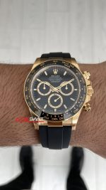 Rolex Daytona Cosmograph 126518LN Black Dial 40mm Rubber Strap DD4131 Tungsten VS Factory V3 High Weight Super Clone Swiss Eta Saat