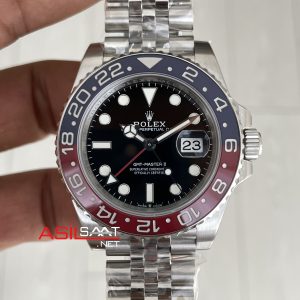 Rolex Pepsi Gmt Master II 126710BLRO Jubilee 40mm Tungsten DD3285 V3 Super Clone ETA Swiss VS Factory