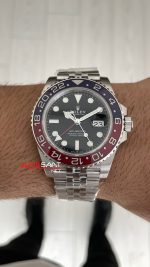 Rolex Pepsi Gmt Master II 126710BLRO Jubilee 40mm Tungsten DD3285 V3 Super Clone ETA Swiss VS Factory