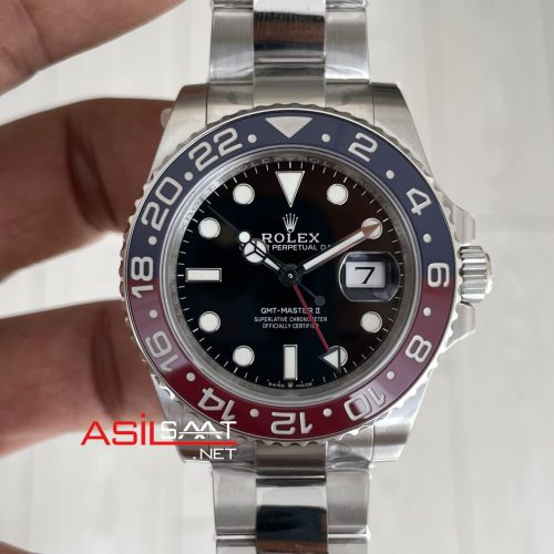 Rolex Pepsi Gmt Master II 126710BLRO Oyster 40mm Tungsten DD3285 V3 Super Clone ETA Swiss VS Factory