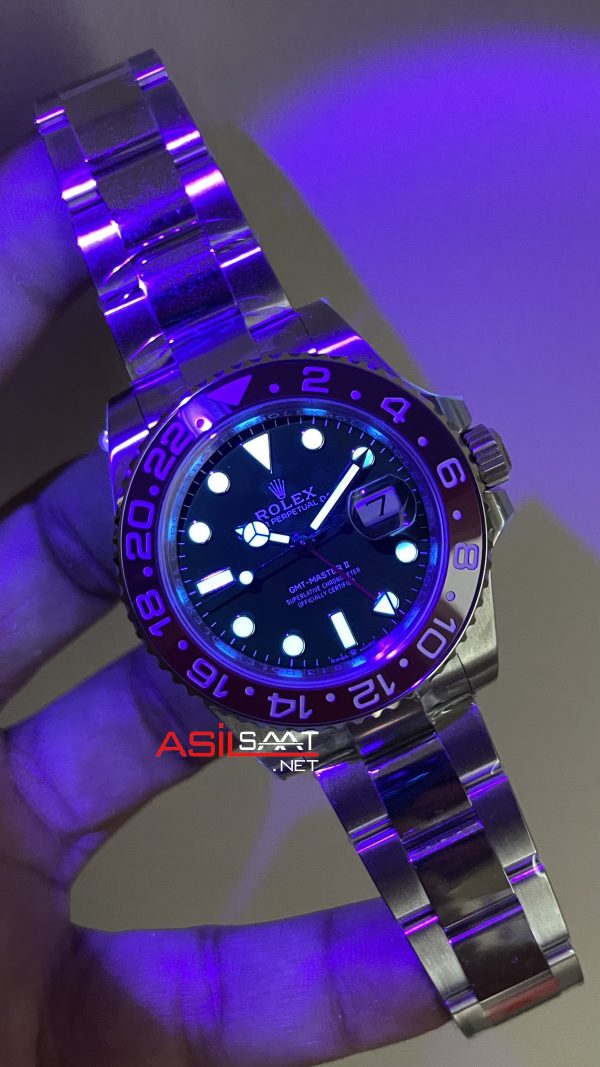 Rolex Pepsi Gmt Master II 126710BLRO Oyster 40mm Tungsten DD3285 V3 Super Clone ETA Swiss VS Factory Rolex Pepsi Gmt Master II 126710BLRO Oyster 40mm Tungsten DD3285 V3 Super Clone ETA Swiss VS Factory