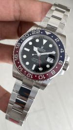 Rolex Pepsi Gmt Master II 126710BLRO Oyster 40mm Tungsten DD3285 V3 Super Clone ETA Swiss VS Factory