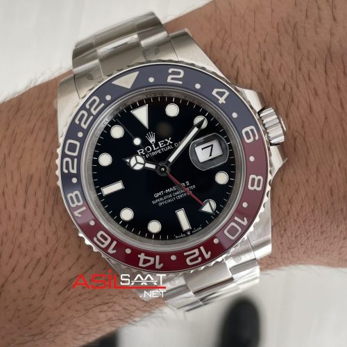 Rolex Pepsi Gmt Master II 126710BLRO Oyster 40mm Tungsten DD3285 V3 Super Clone ETA Swiss VS Factory