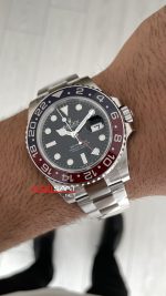 Rolex Pepsi Gmt Master II 126710BLRO Oyster 40mm Tungsten DD3285 V3 Super Clone ETA Swiss VS Factory