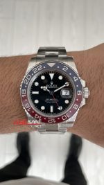 Rolex Pepsi Gmt Master II 126710BLRO Oyster 40mm Tungsten DD3285 V3 Super Clone ETA Swiss VS Factory