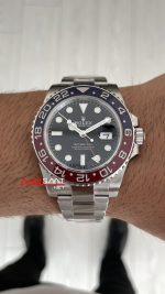 Rolex Pepsi Gmt Master II 126710BLRO Oyster 40mm Tungsten DD3285 V3 Super Clone ETA Swiss VS Factory